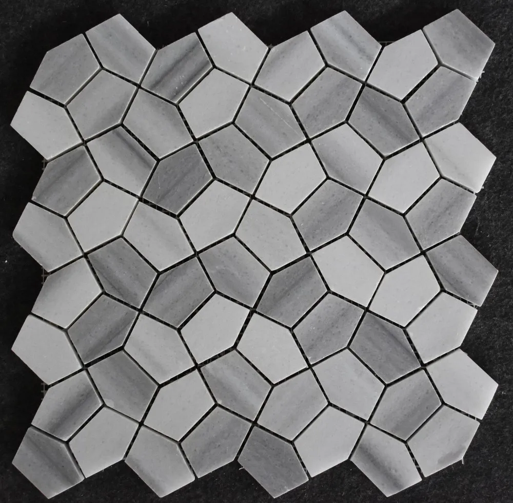 
High Quality Marmara Equator White Marble Hexagon Stone Mosaic Tile/stone mosaic 