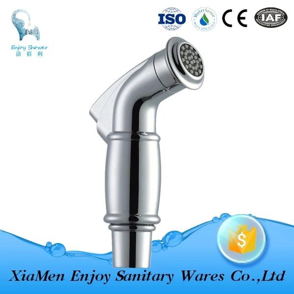 
bidet sprayer head with Chrome plating 