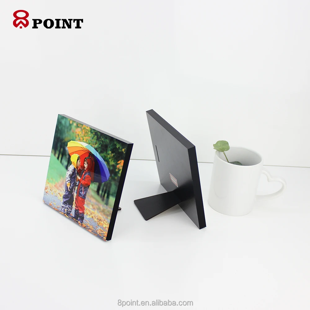 6 X 6 factory wholesale DIY Sublimation square wooden MDF photo frame