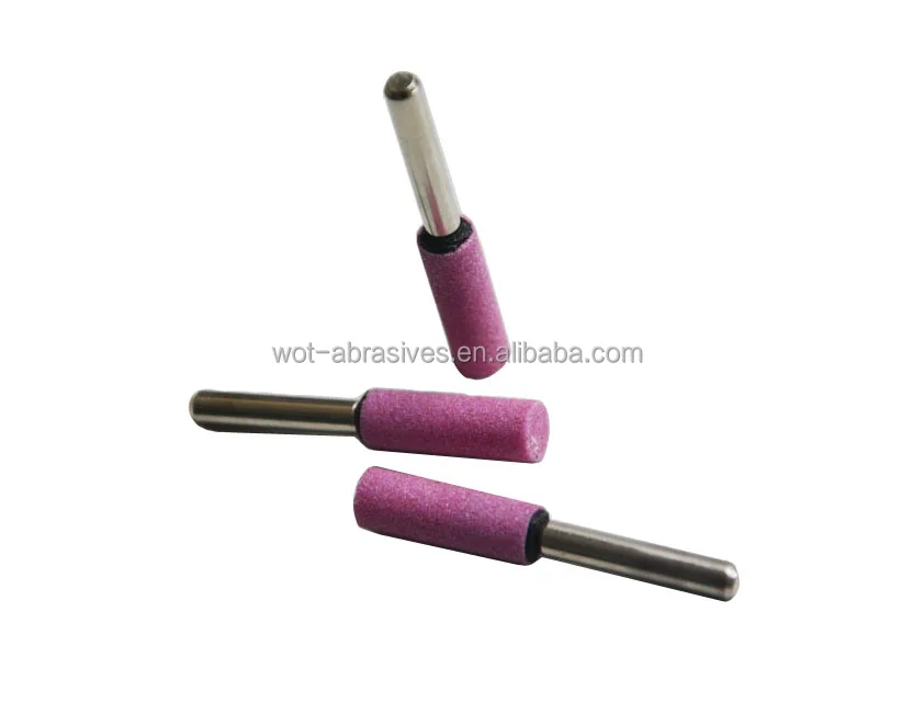 Abrasive PA Pink Ceramic Mounted Point Grinding Head Wheel