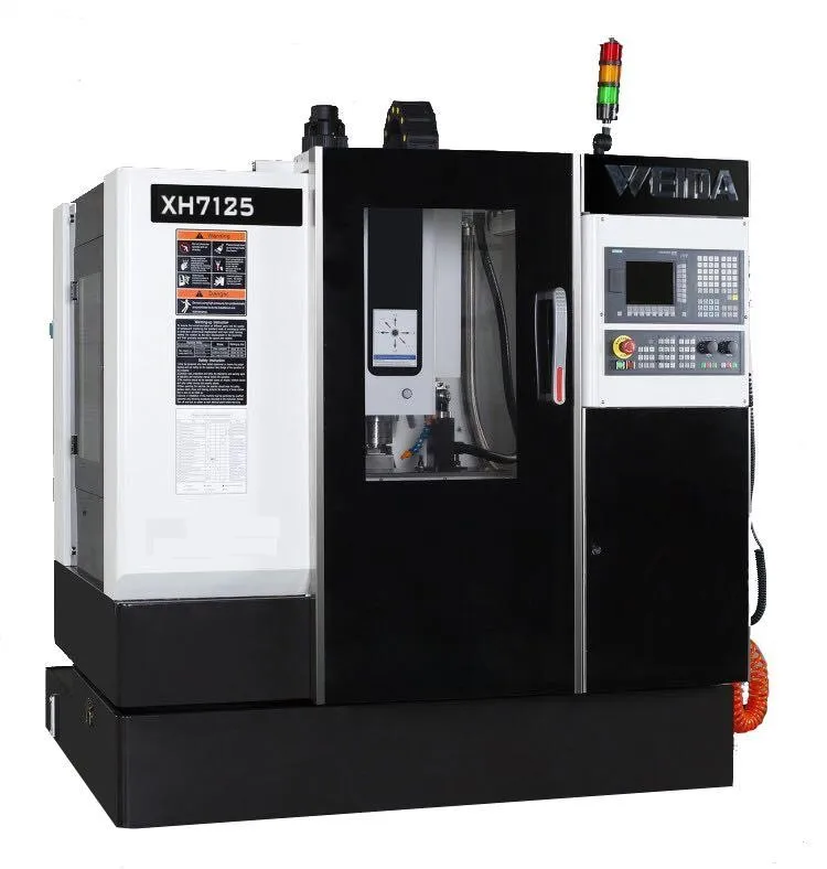 XH7125vertical machining center CNC milling machine Small with ATC
