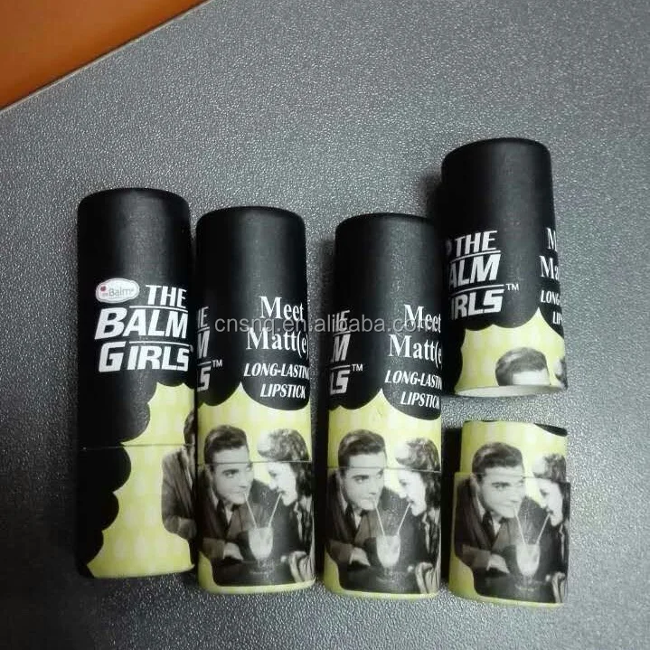 S&Q 2019 Customized Cardboard Lip Balm  and Food Paper Tube Box