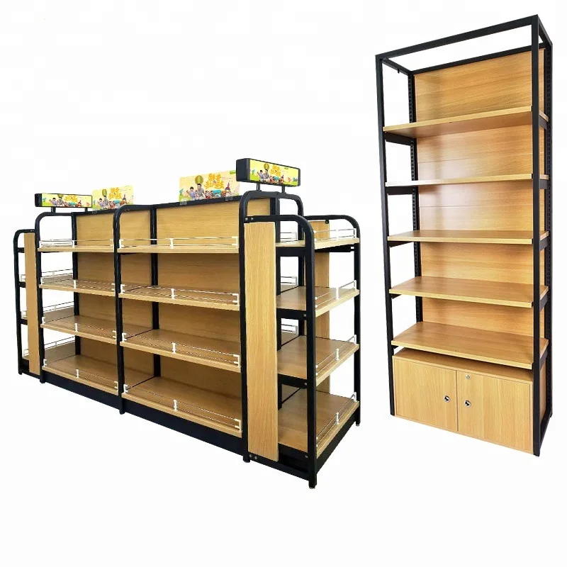 WOODEN Retail Store Display Fixtures and Racks for Cosmetics