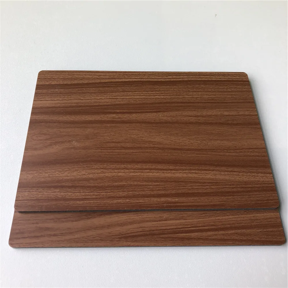 Aluminum clad wood plastic composite wall panel