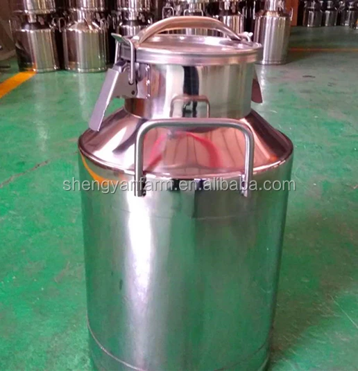Оборудование для молочной фермы, банка для молока из нержавеющей стали для транспортировки молока
