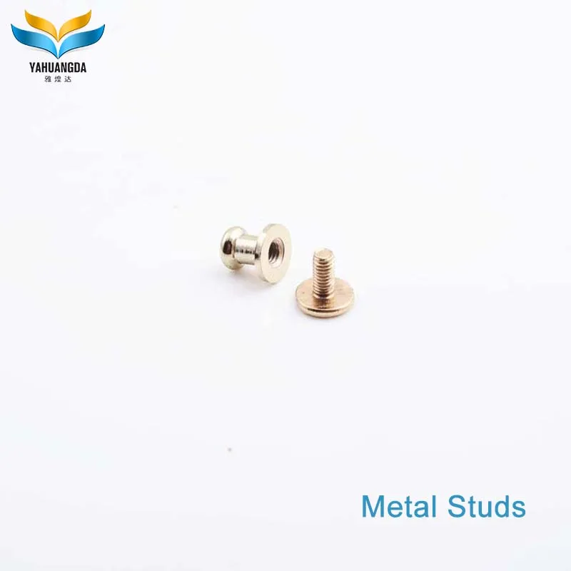 fashion new product shiny gold metal brass decorative studs  RS fitting for shoes bags