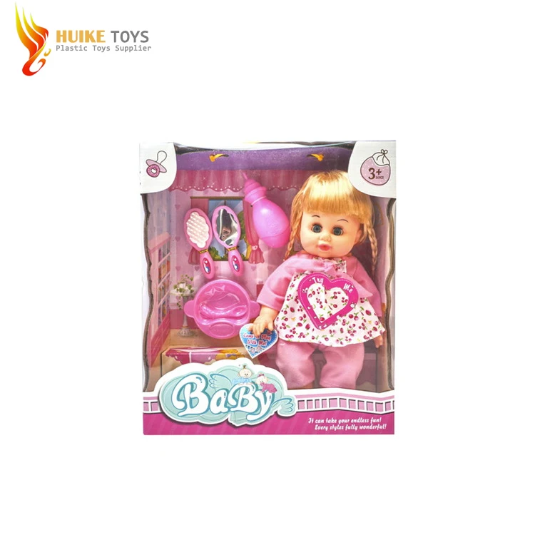 14 inch lifelike Vinyl reborn baby doll toy for kids