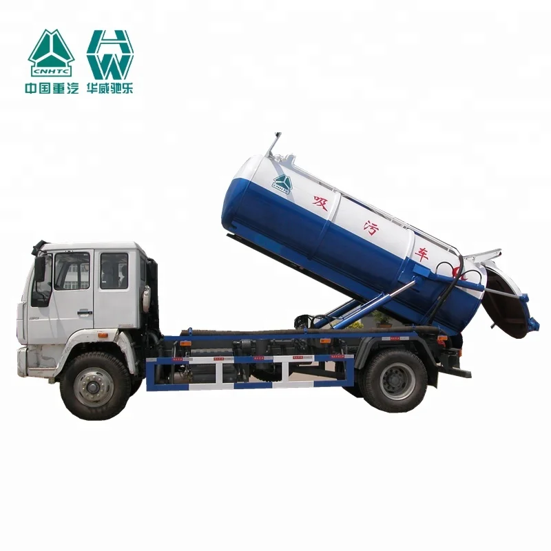 SINOTRUK 4X2 вакуумный грузовик 12 куб. М