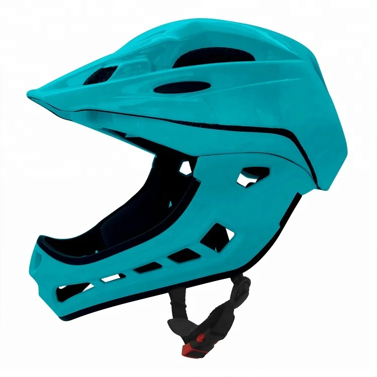 Full Face Bike Helmet for Kids with Detachable Chin Guard