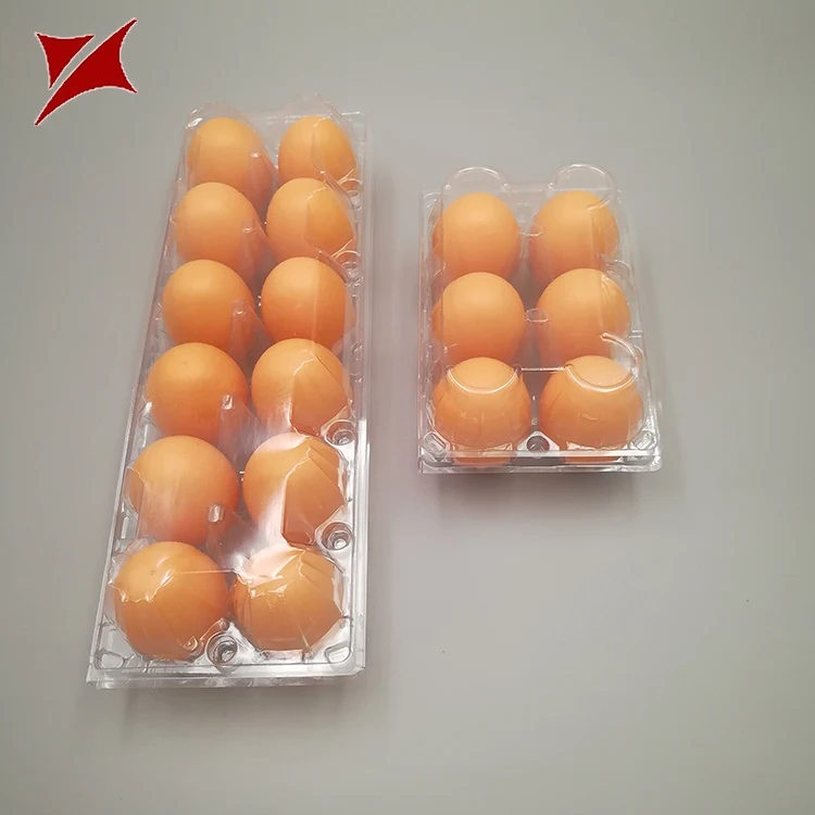 
PVC/PET disposable plastic egg tray for 10/20/30/ eggs 