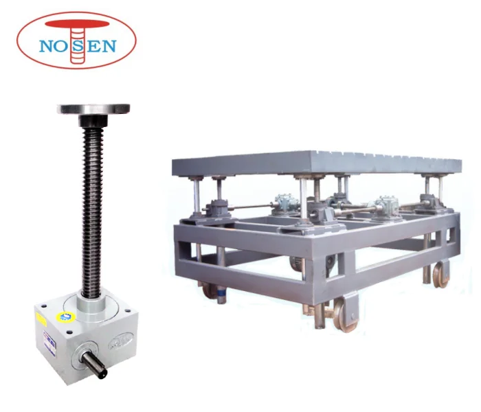 motorized screw jack lead screw lift with long stroke