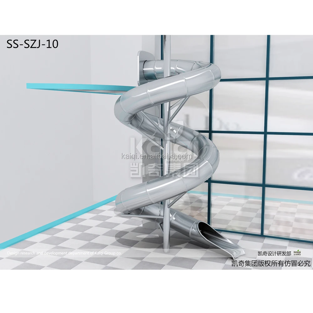 KAIQI quality playground stainless steel slides