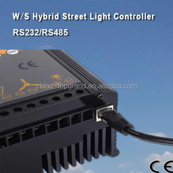 High peak conversion efficiency PWM wind and solar hybrid charge controller 48V made in China mainland
