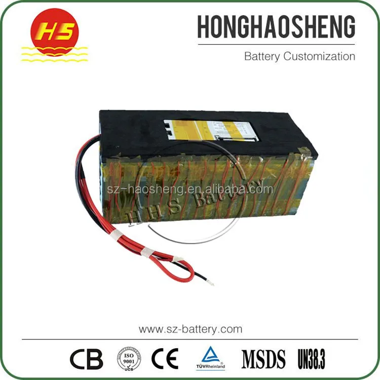 CE Certification 13s20p alternator 48v 50ah dc motor auto rickshaw for ebike battery pack