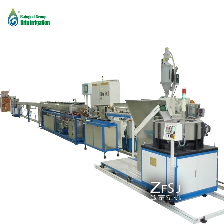 agriculture flat dripper irrigation tape making machine