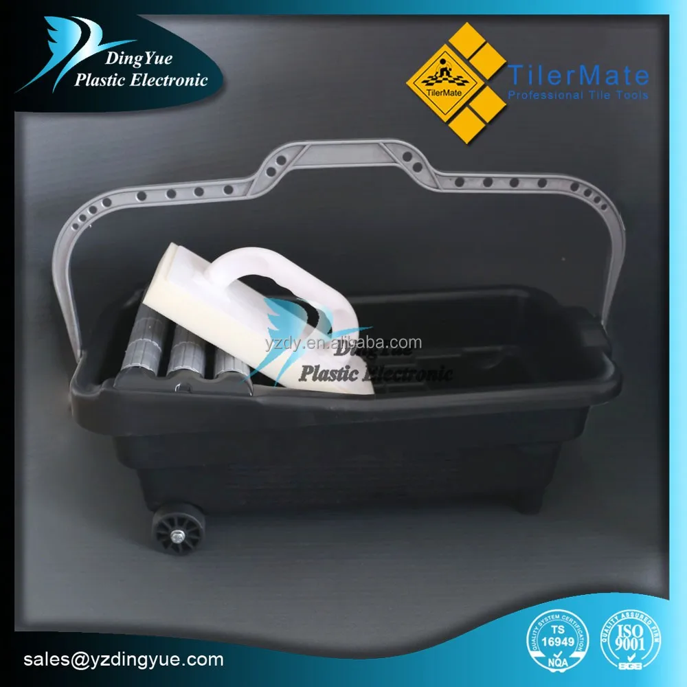 TilerMate Tools Pro-Wash Grout Bucket with Sponge & Handle