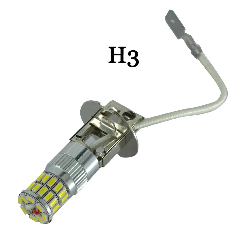360 angle H1 Epistar Led Chip H3 3014 SMD 36 Led Car Lights Bulbs 7.5W 10V 12V 24V Headlight Fog Lights Driving Lamp 6000K White