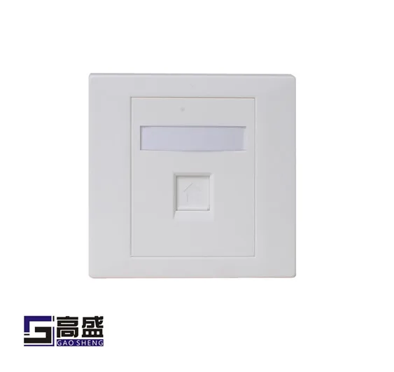 
Заводская распродажа, 1 порт 86 Тип rj45 розетки уход за кожей лица пластины 