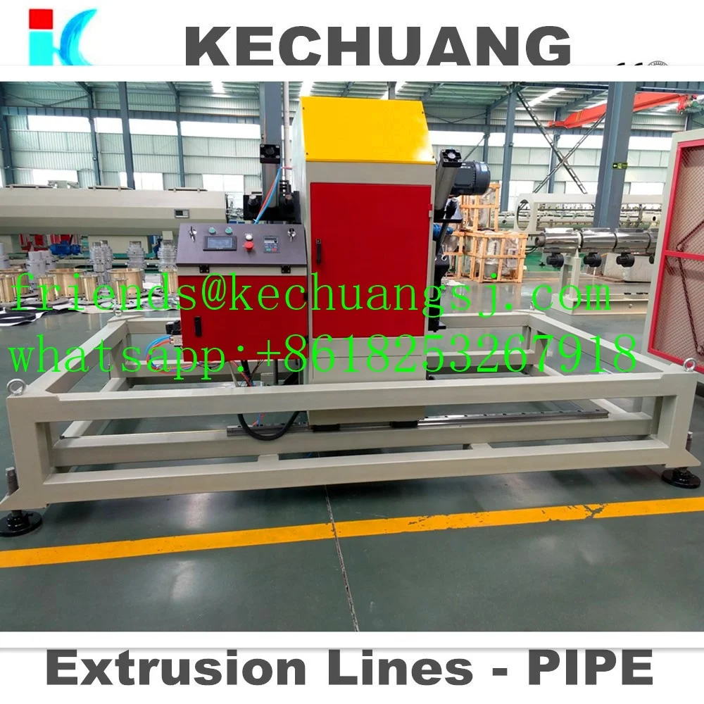 large diameter HDPE PE PP PPR PVC pipe making machine producing equipment 16-1200mm