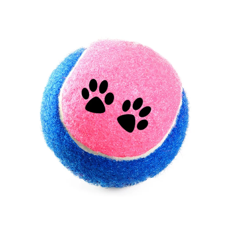 Hot-selling Custom Logo Print Colored Tennis Ball Training With Elastic String