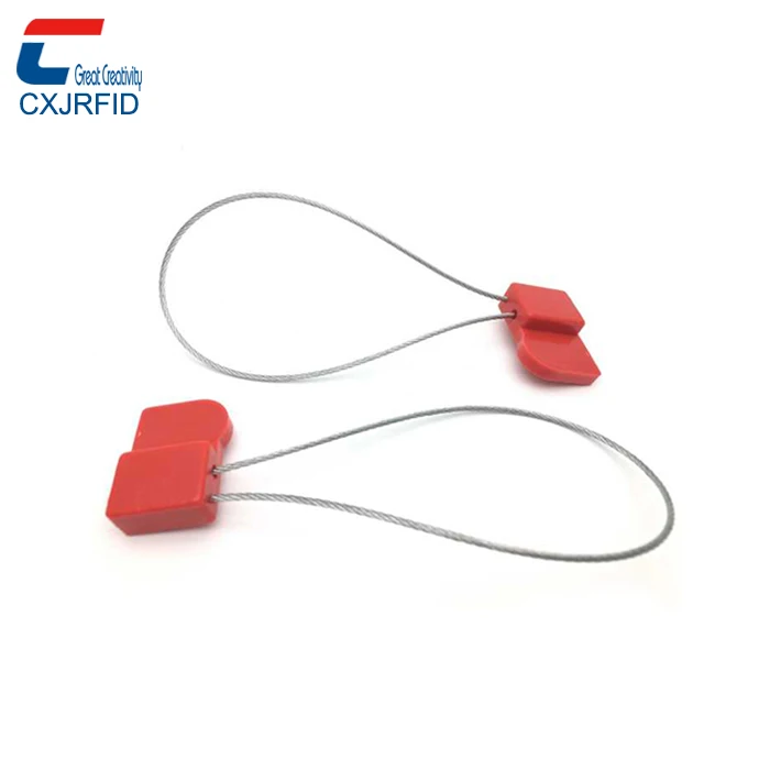 high security electronic seal waterproof passive uhf nfc rfid cable tie tag for container