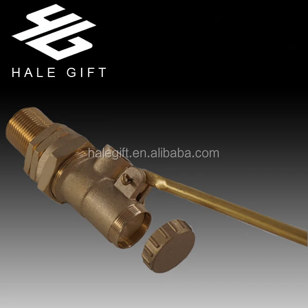 Hot Selling Full Bore Water Tank Brass Floating Ball Valve