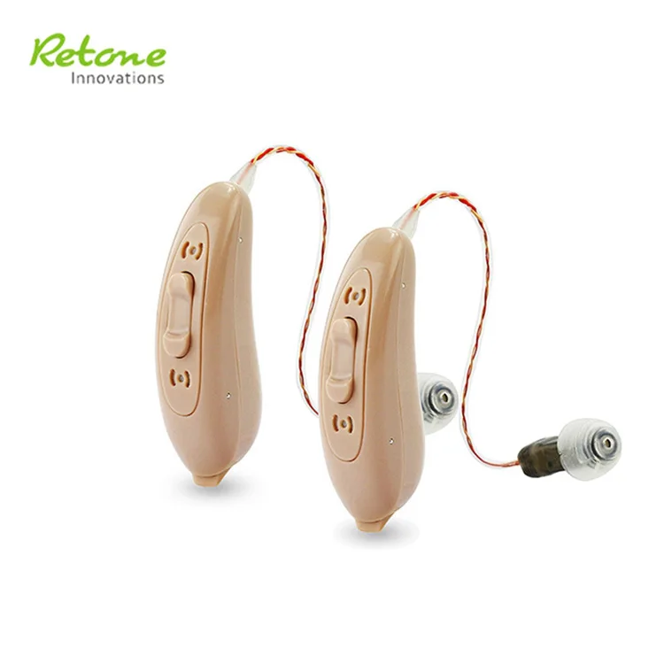 Digital BTE Hearing Aid Device Bte blue tooth Hearing Amplifier Sound Rocker Switch Medical Instrument
