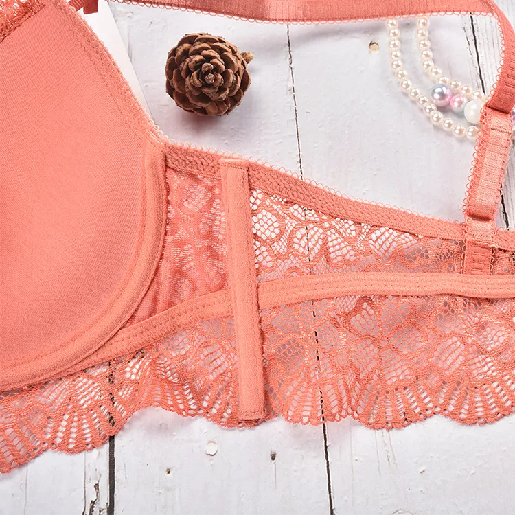 Microfiber Lingerie Fabric Underwear Very Sexy Push Up Bra For Women