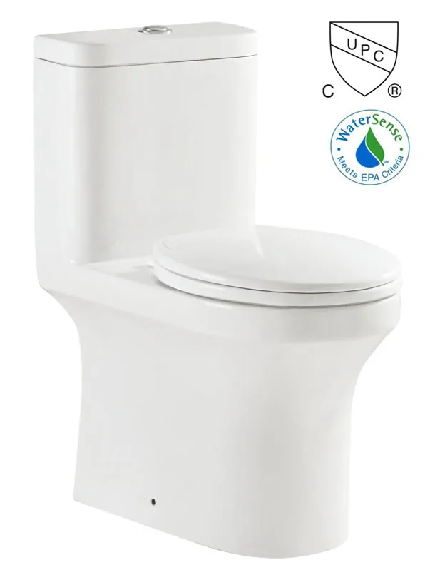 
ARROW cupc certified dual flush one-piece siphonic toilet 