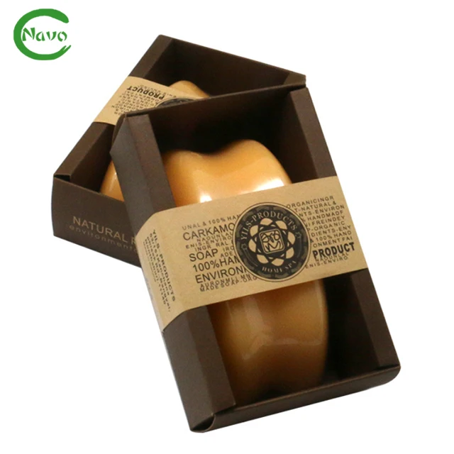 
private label Face Cleaning herbal natural papaya enzyme whitening soap 