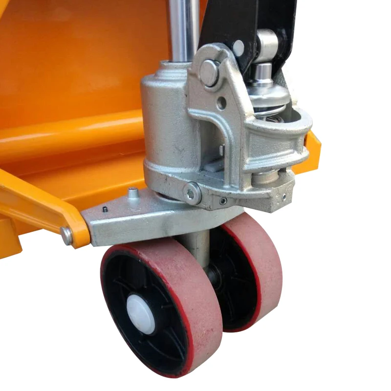 2500KG Cheap Price DF Series PU Wheel Red Hand Pallet Jack Lift