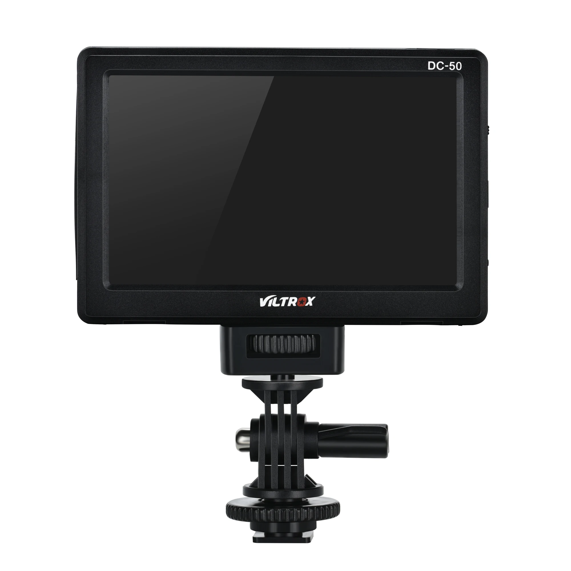 VILTROX DC-50 5 inch LCD Portable Camera Field Monitor, TFT HD Video Monitor with FM50 Battery/Sunshade Cover/hot Shoe Mount