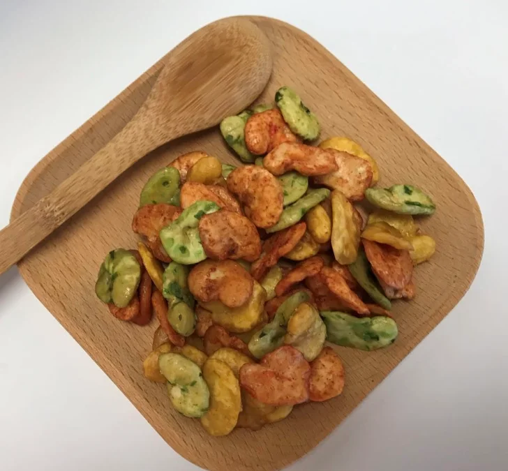 Snacks fava beans roasted mixed broad bean chips kosher halal