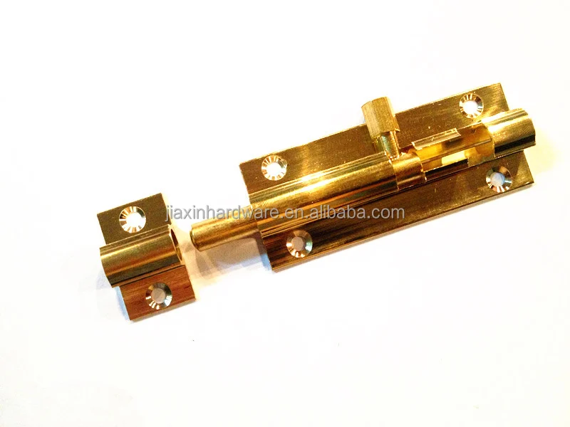 1 inch width hight quality brass pyramid tower bolts