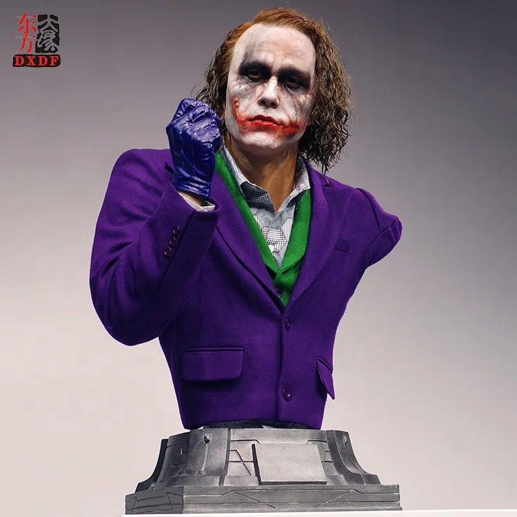 Decoration Personalized Movie Character Lifesize Bust Statue for sale