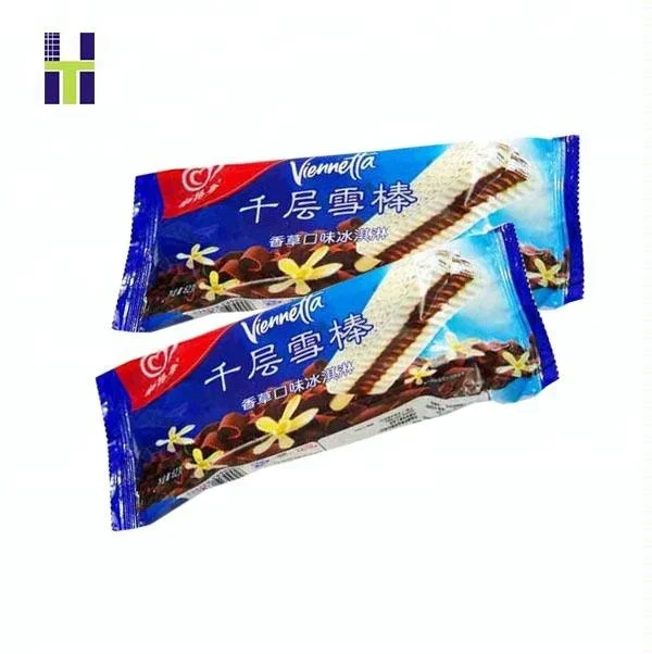 Customized Food Grade Ice Cream Popsicle Wrapper Plastic Mylar Edible Freeze Pop Popsicle Ice Cream Plastic Packaging Bags