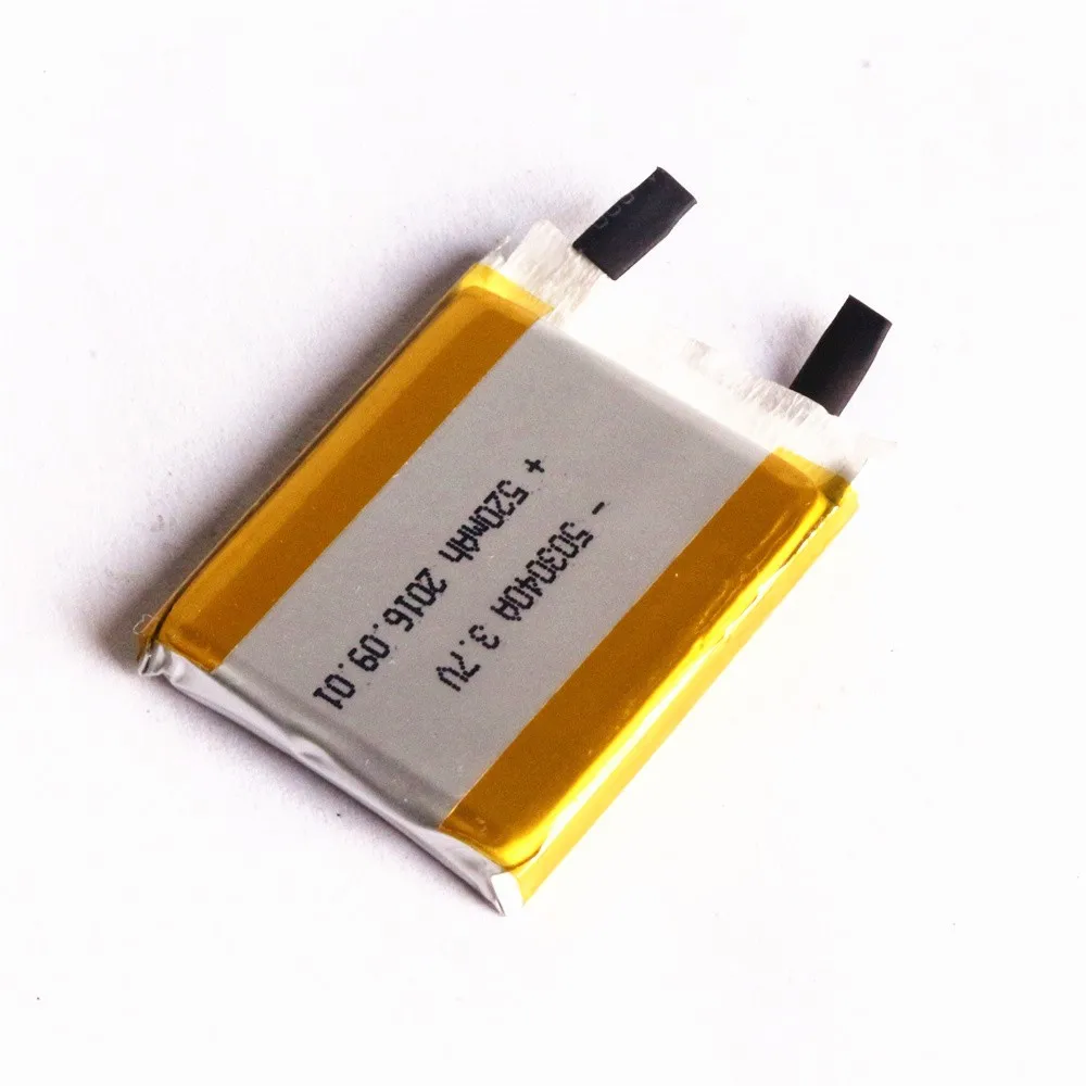 
Rechargeable 503040 lithium polymer 600mah lipo battery 053040 3.7v 600mah polymer battery 