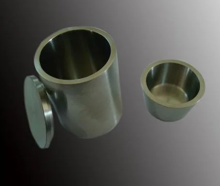high temperature sintering forged tungsten melting pot crucible
