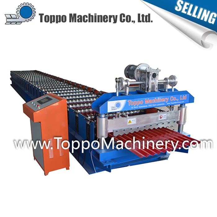 Guaranteed quality building materials fast speed metal corrugated molding equipment