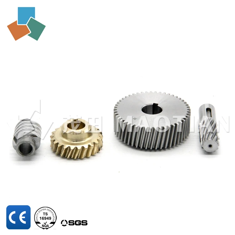 
Chinese professional supplier worm gear set running smoothly in low noise / steady velocity ratio / self-locking 