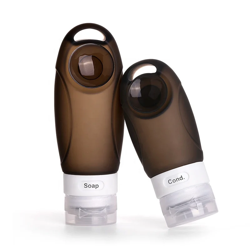 
Wholesale Eco Friendly Refillable Leak Proof Cosmetic Silicone Travel Bottle Set 