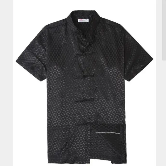 Новое поступление, Мужская традиционная китайская одежда с коротким рукавом, костюм для продажи