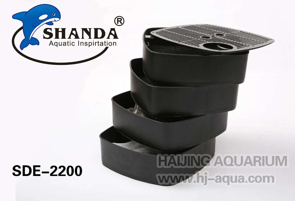 SHANDA aquarium External filter/canister SDE-2200UV 2200L/H UV Filter Bio Filter