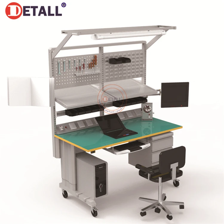 Detall ESD adjustable multifunctional modular woodworking bench workbench