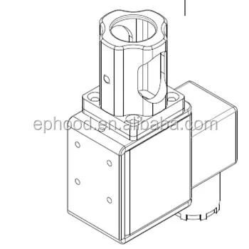 Big Size Two-way NC Type Solenoid Pinch Valve Tube Size I.D 9mm*O.D 12mm