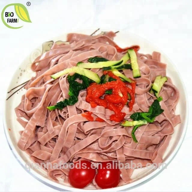 Gluten-free organic lose weight food red bean instant noodles