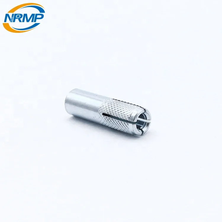 
Factory price M8 M12 M24 knurled brass drop in anchor 