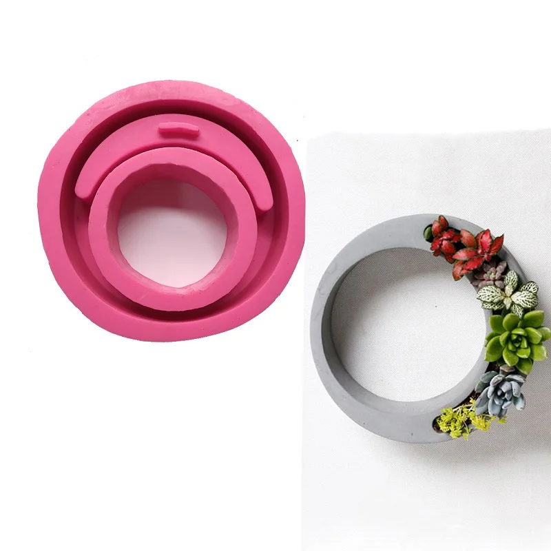 2019 креативная силиконовая форма в форме гирлянды для бетона