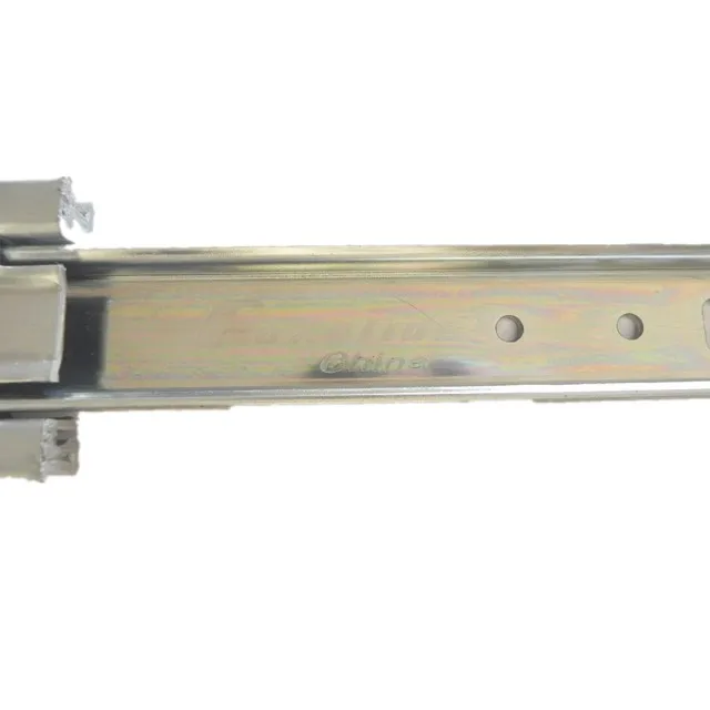 Foxslide extra long telescopic heavy sliding drawer guide width 76mm draw slider telescope