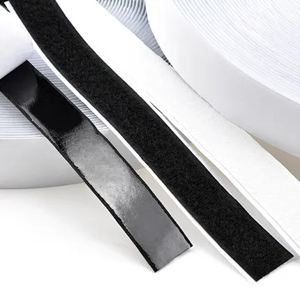 New Style Velcroes Tape Magic Self-adhesive Buckle Sweeping Robot Hook And Loop With Strong Sticky Double Sided Adhesive Tape